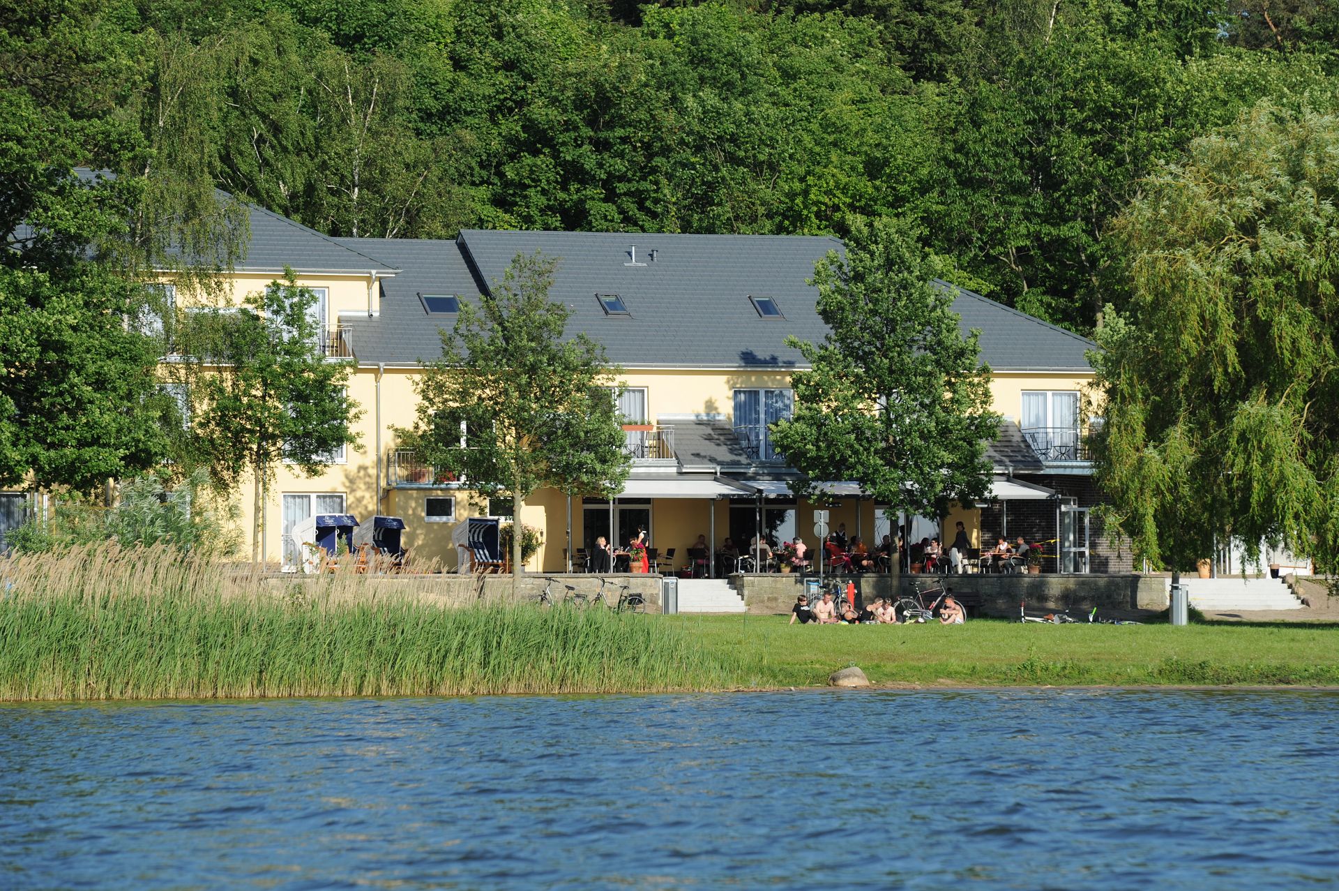 Strandhaus am Inselsee in Güstrow, Germany